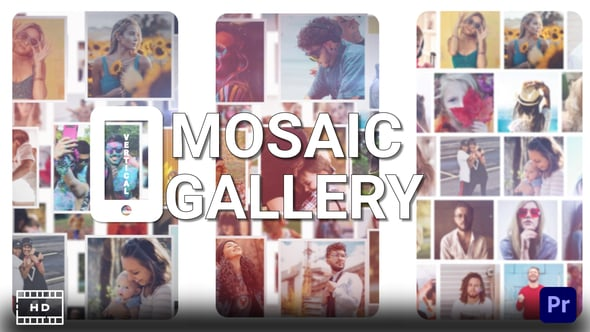 Mosaic Photo Gallery Vertical（704503）-技能树
